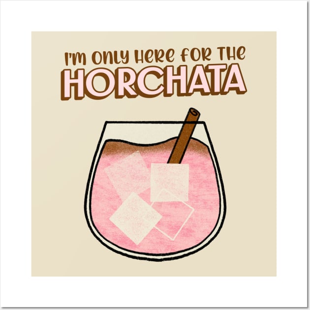 Horchata Lover Wall Art by Tip Top Tee's